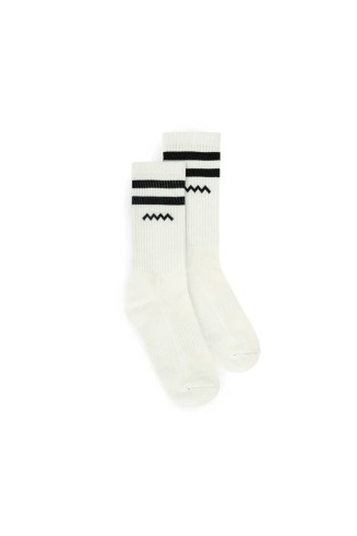 Wave Socks - Vintage White