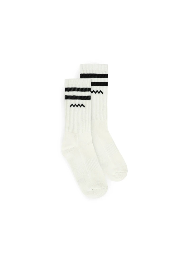 Wave Socks - Vintage White Wave Socks - Vintage White