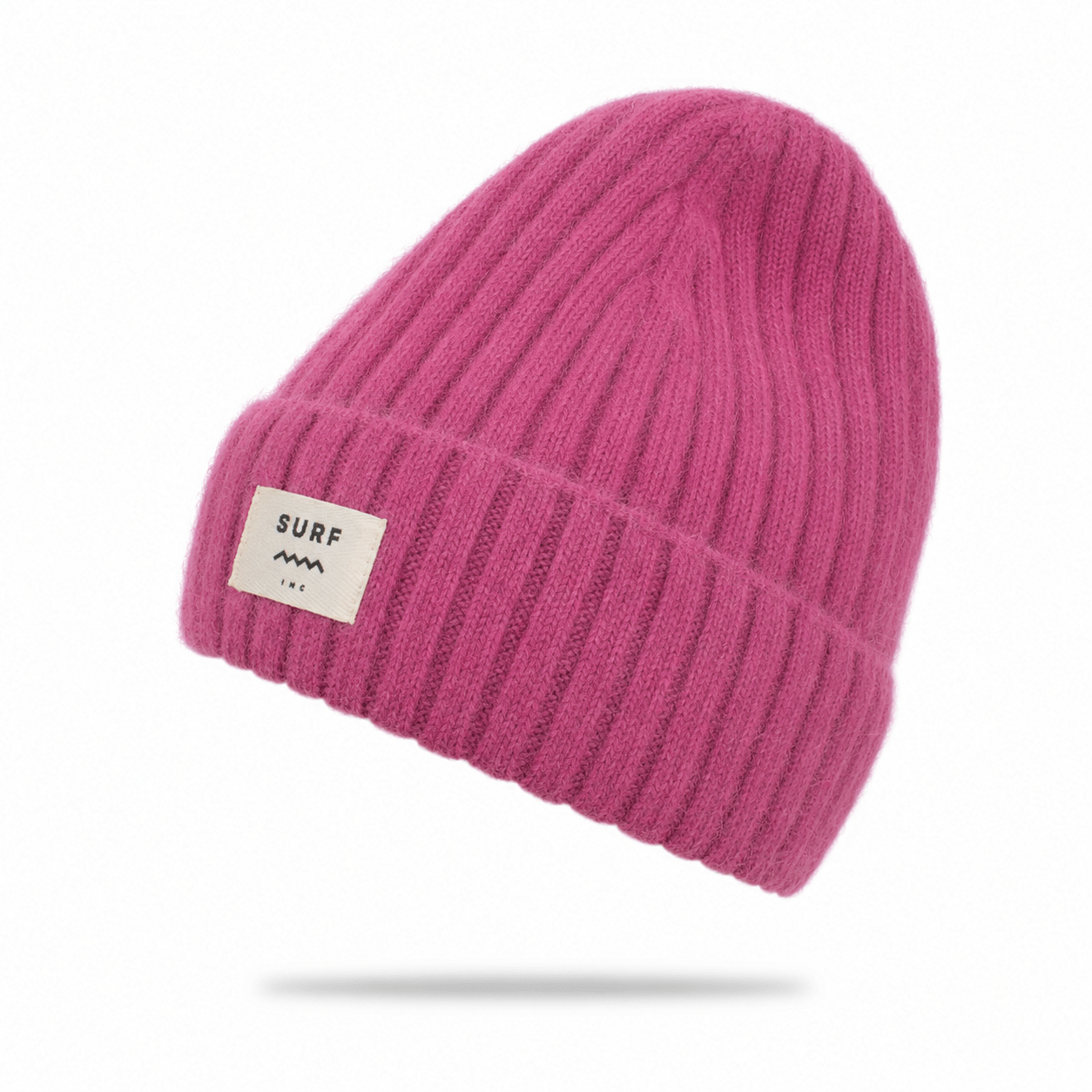 Rib Fluffy Beanie - Pitahaya - Czapki Beanie