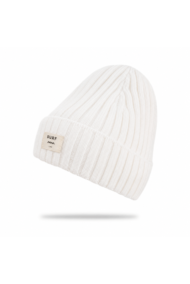 Rib Fluffy Beanie - Vintage White - Bonnets Rib Fluffy Beanie - Vintage White - Bonnets