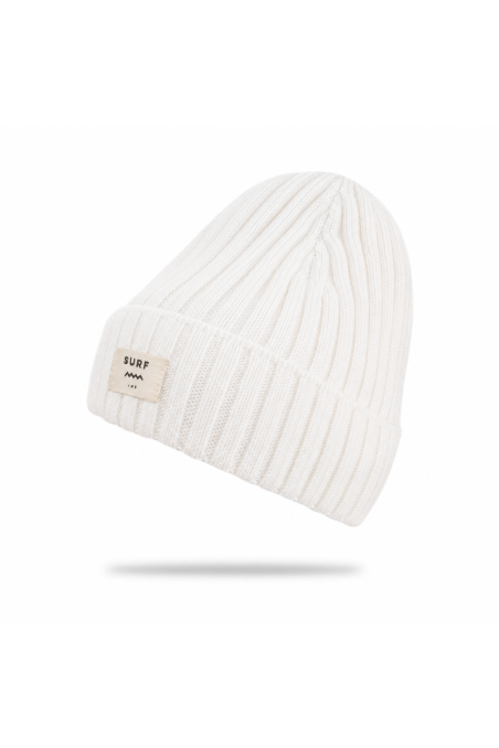 Rib Fluffy Beanie - Vintage White - Berretti Rib Fluffy Beanie - Vintage White - Berretti