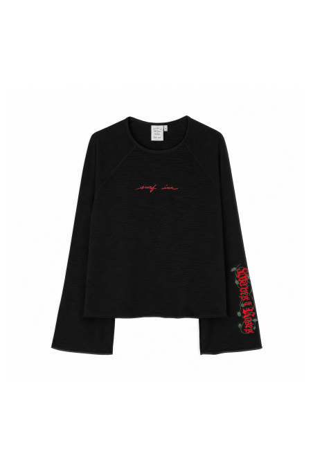 Waves & Roses Wide Ls - Space Black Waves & Roses Wide Ls - Space Black