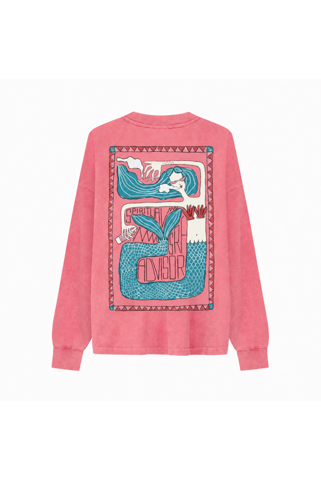 Spiritual Advisor Ls - Deep Pink - Manches longues