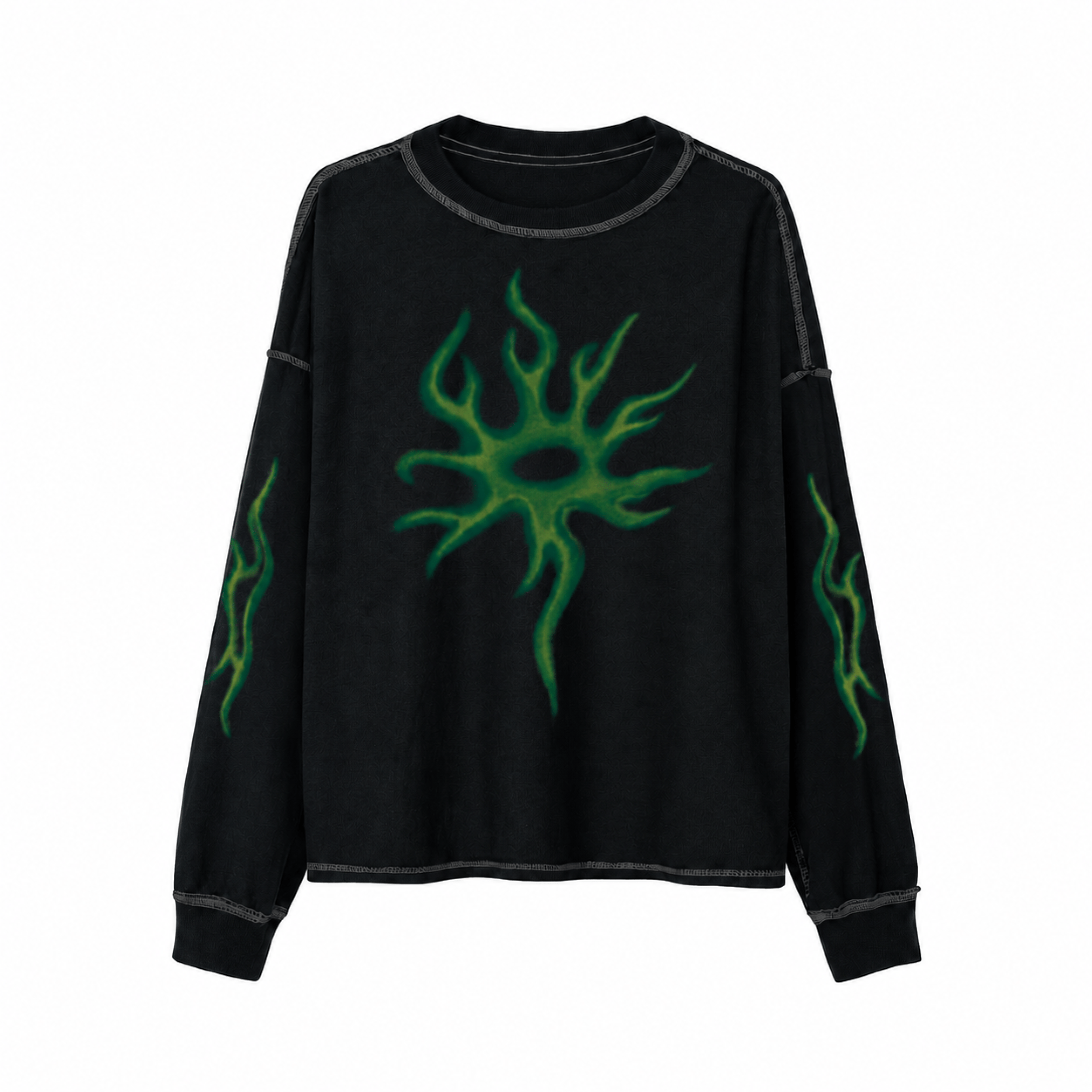 JD Double Longsleeve - Acid Black JD Double Longsleeve - Acid Black