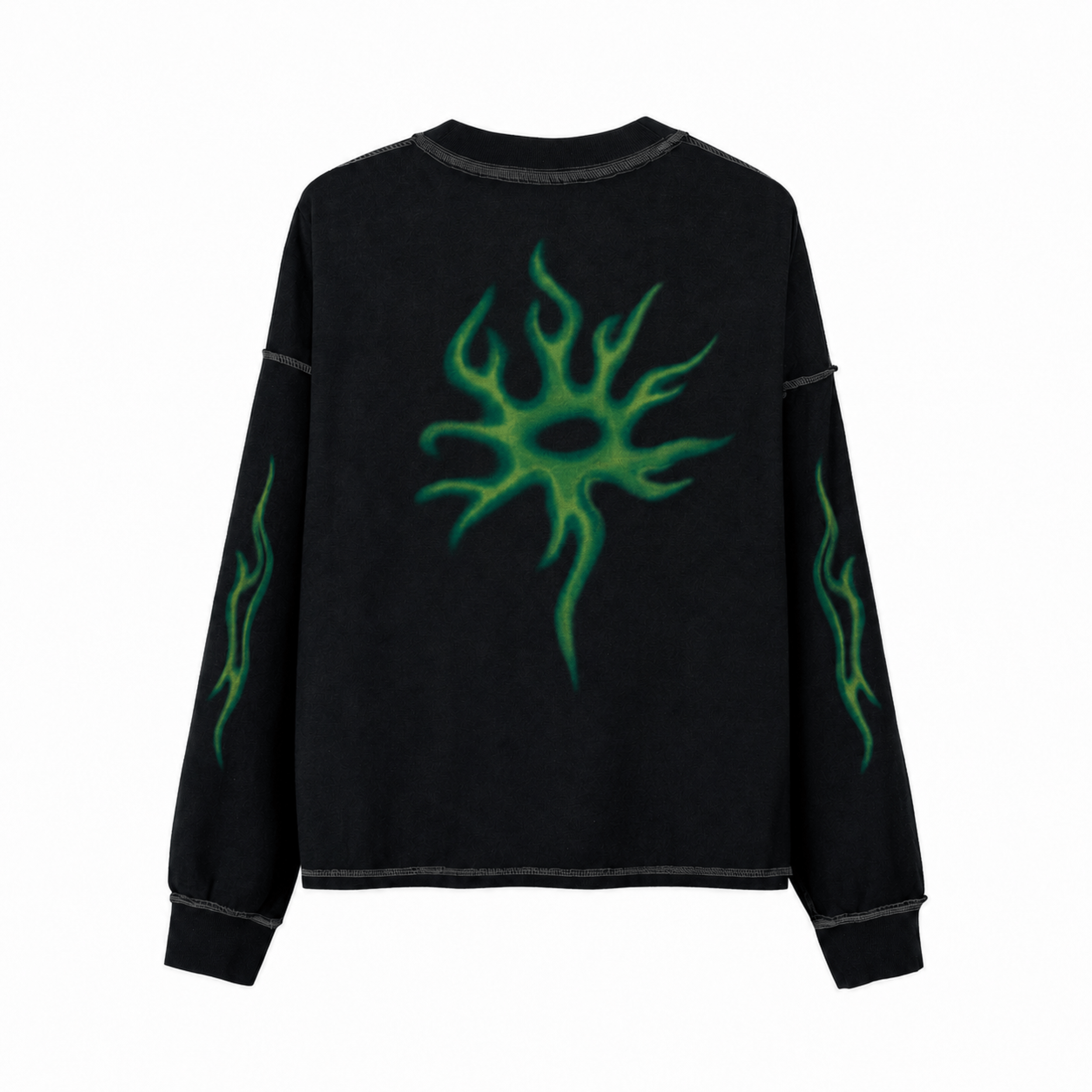 JD Double Longsleeve - Acid Black JD Double Longsleeve - Acid Black