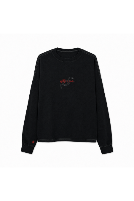 JD Double Longsleeve - Acid Black JD Double Longsleeve - Acid Black