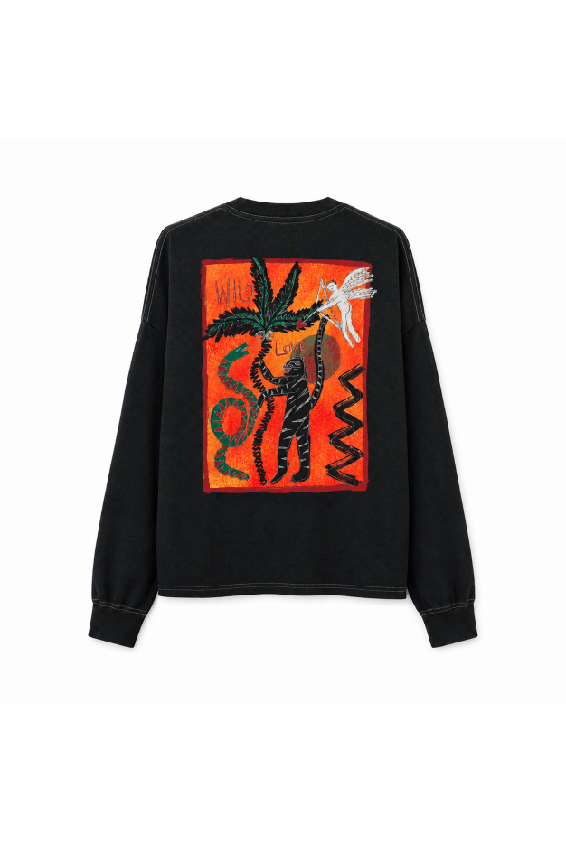 JD Double Longsleeve - Acid Black JD Double Longsleeve - Acid Black
