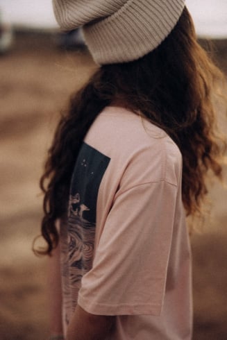 Witches & Waves Tee - Peach OG