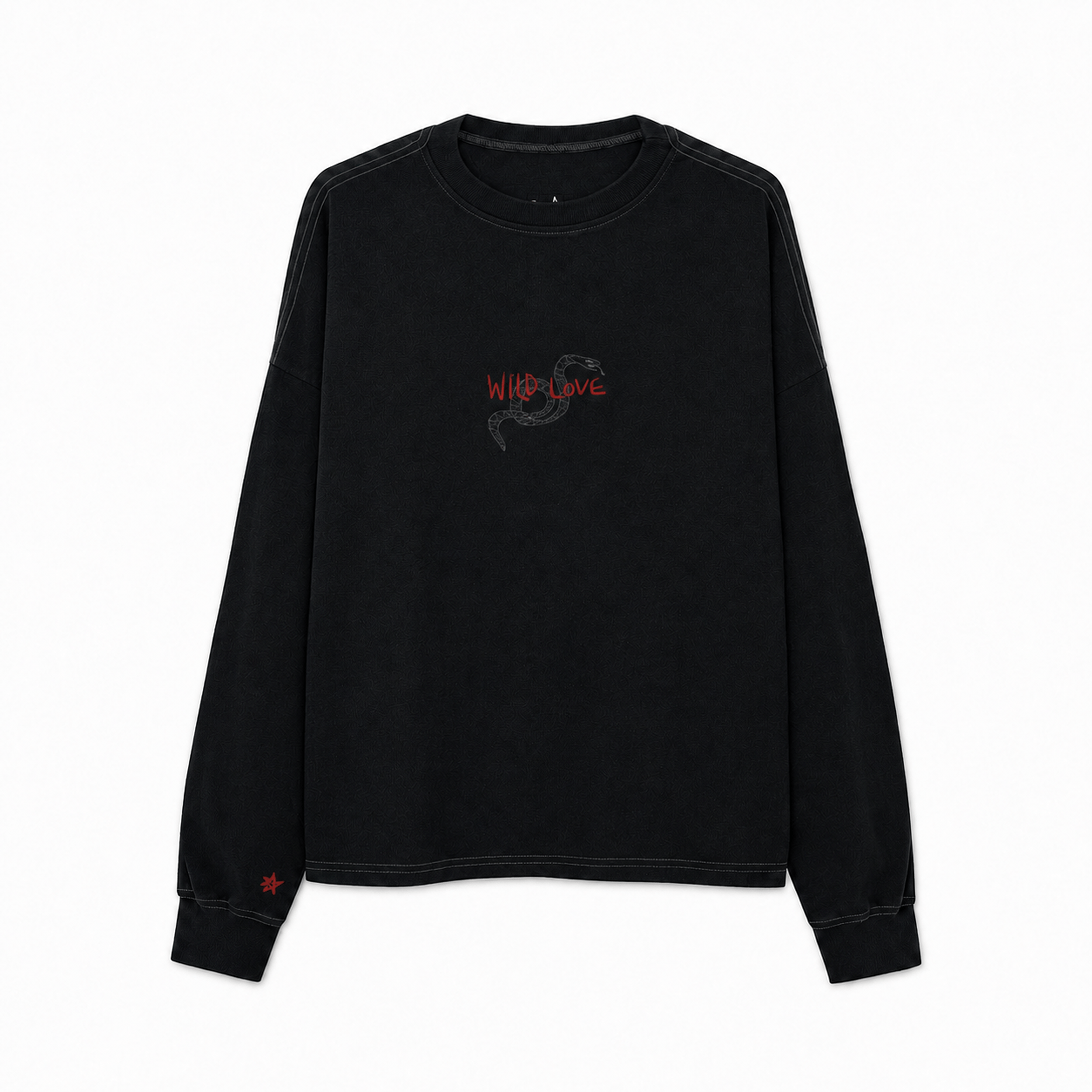 JD Double Longsleeve - Acid Black JD Double Longsleeve - Acid Black