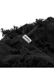 Ruffled Bauble Top- Space Black - Tops Ruffled Bauble Top- Space Black - Tops