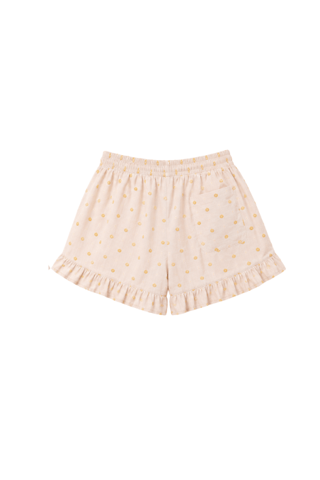 Eye Catcher Frilled Shorts - Lemon OG - Tops Eye Catcher Frilled Shorts - Lemon OG - Tops