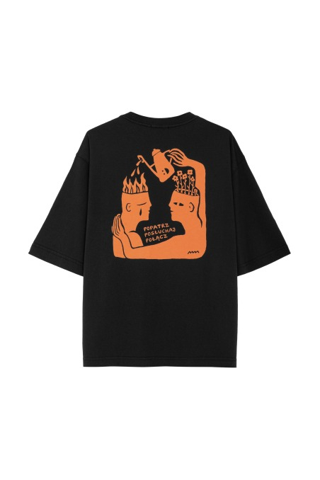 Młode Głowy Tee - Acid Black - Tees Młode Głowy Tee - Acid Black - Tees