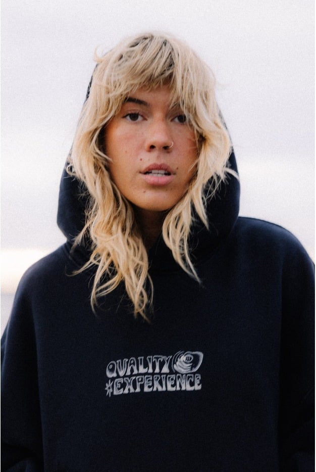 JD Experience Hoodie - Space Black - Bluzy