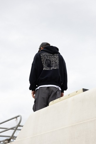 JD Experience Hoodie - Space Black - Bluzy