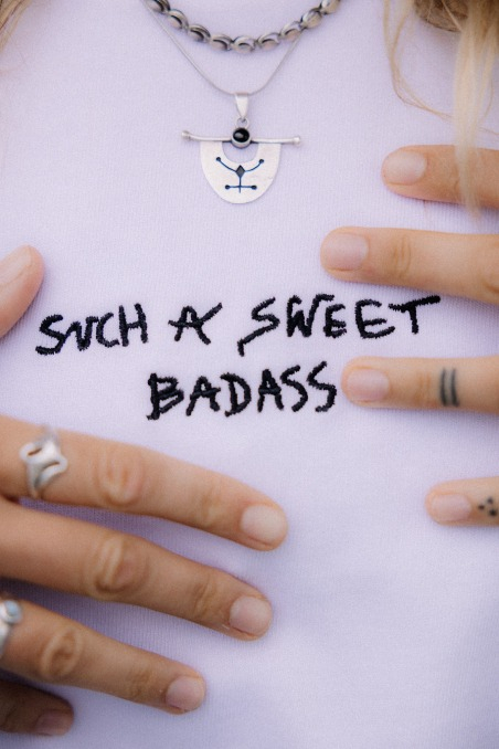 JD Sweet Badass Ls - Paper White - Manga larga JD Sweet Badass Ls - Paper White - Manga larga
