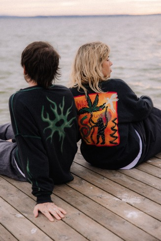 JD Double Longsleeve - Acid...