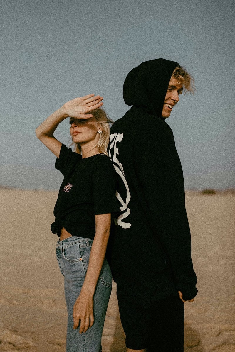 Love Inc Hoodie - Space Black