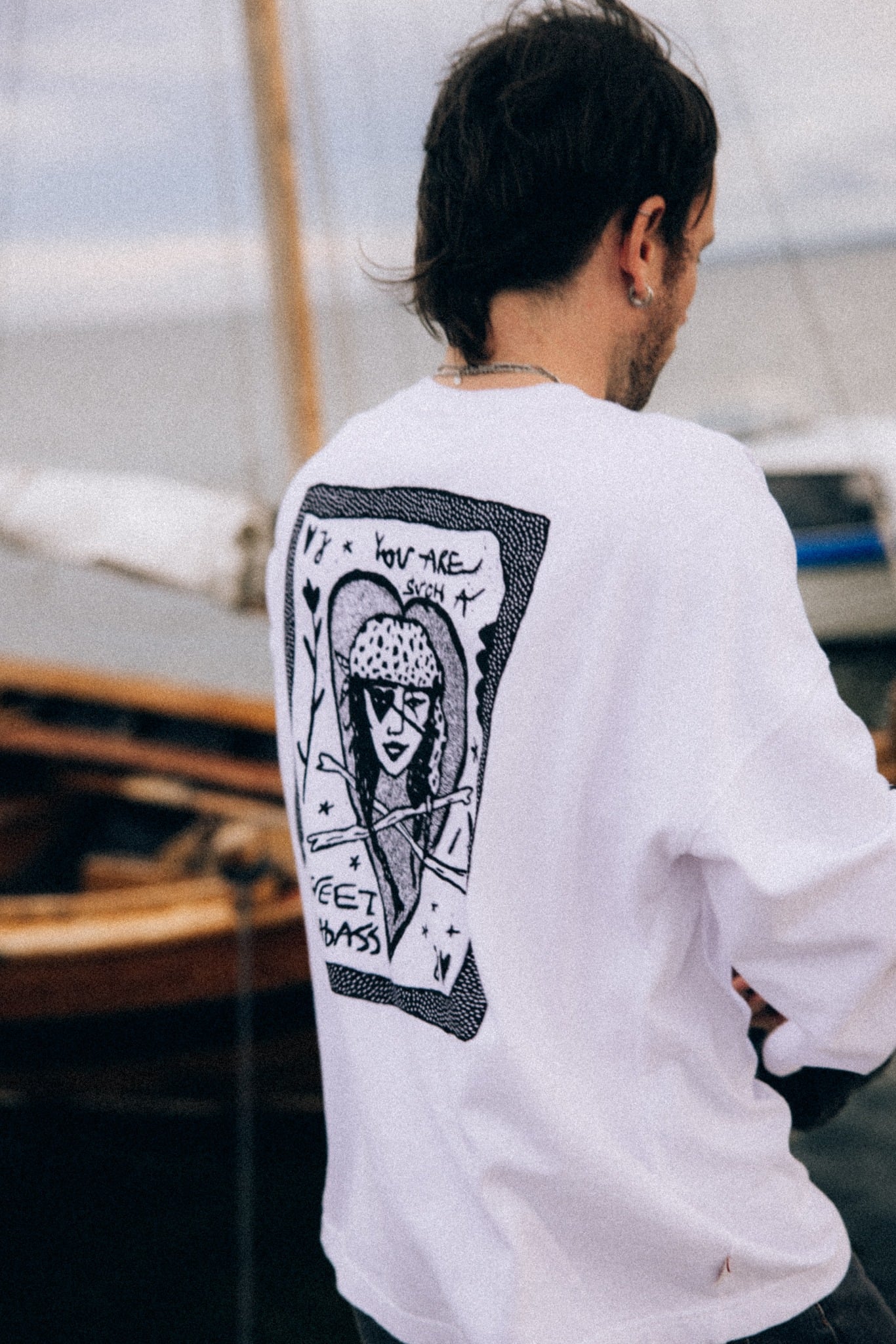 JD Sweet Badass Ls - Paper White - Winkel JD Sweet Badass Ls - Paper White - Winkel