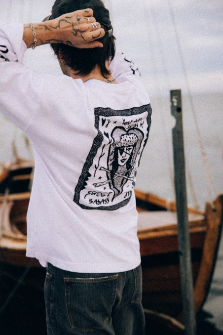 JD Sweet Badass Ls - Paper White - Winkel JD Sweet Badass Ls - Paper White - Winkel
