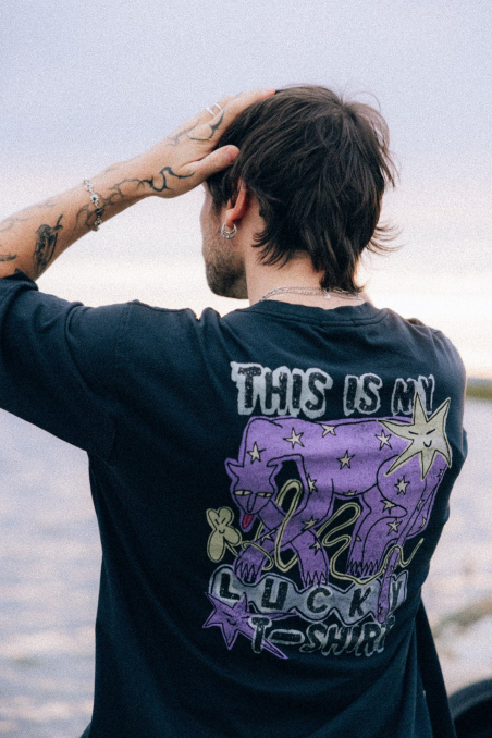 JD Lucky Tee - Acid Black - Magliette JD Lucky Tee - Acid Black - Magliette