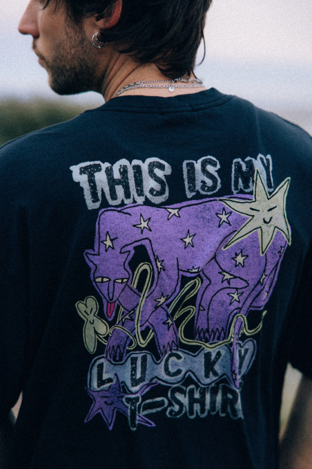 JD Lucky Tee - Acid Black - Magliette JD Lucky Tee - Acid Black - Magliette