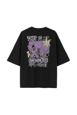JD Lucky Tee - Acid Black - Tee
