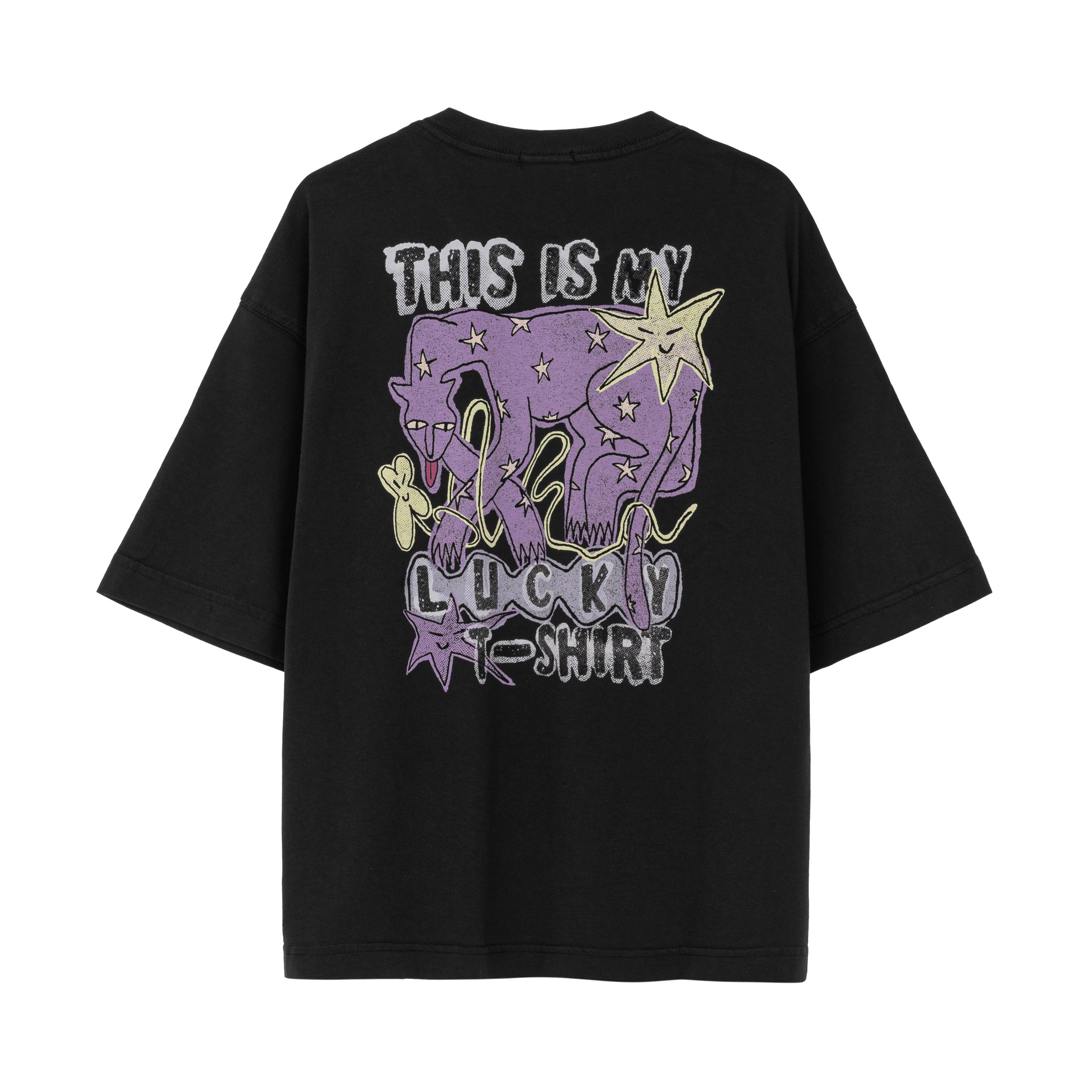 JD Lucky Tee - Acid Black - Tee JD Lucky Tee - Acid Black - Tee