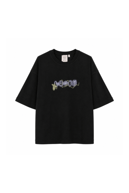 JD Good Luck Tee - Acid Black - T-shirts JD Good Luck Tee - Acid Black - T-shirts