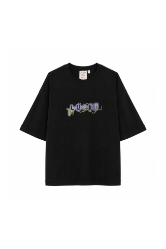 JD Good Luck Tee - Acid Black
