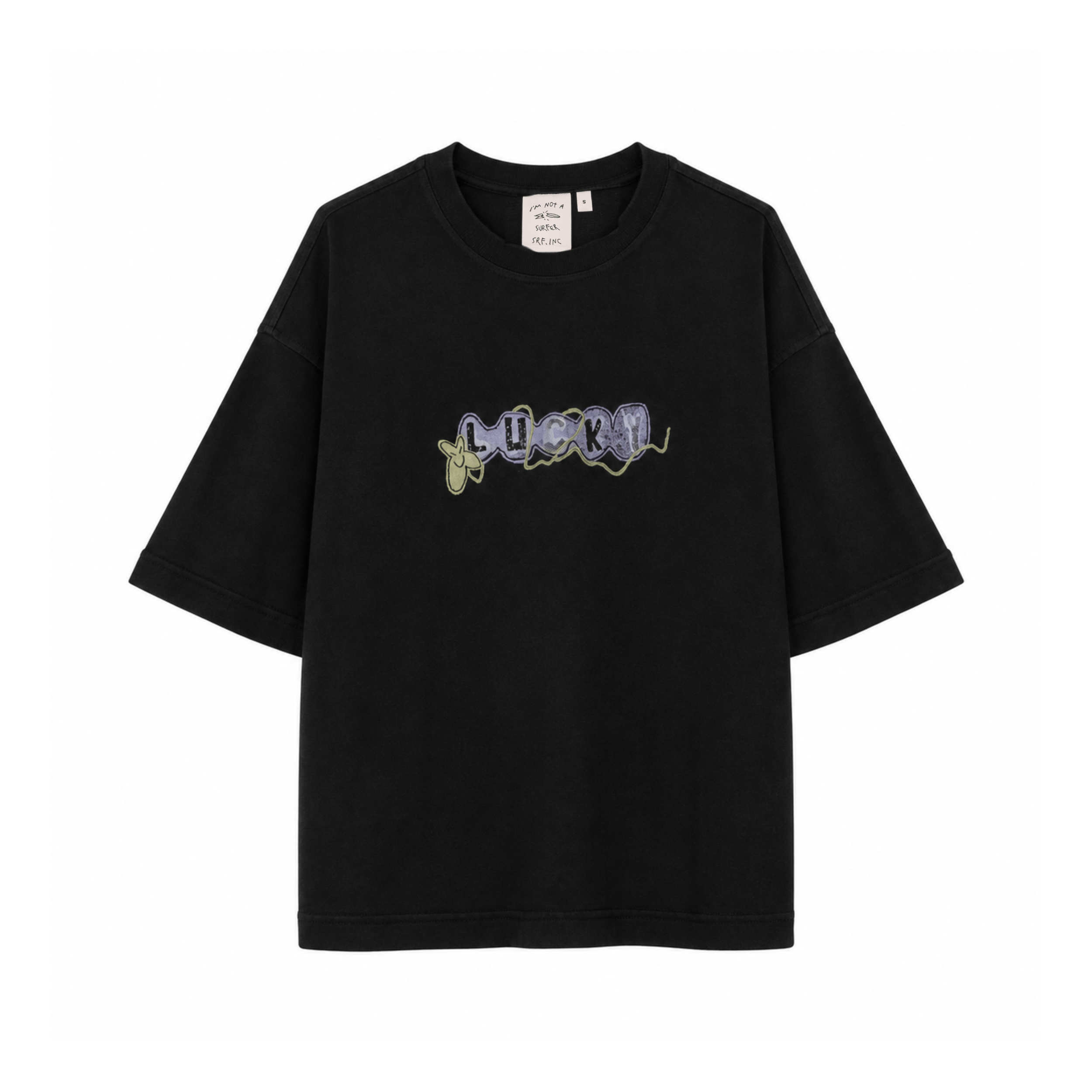 JD Good Luck Tee - Acid Black - Magliette JD Good Luck Tee - Acid Black - Magliette
