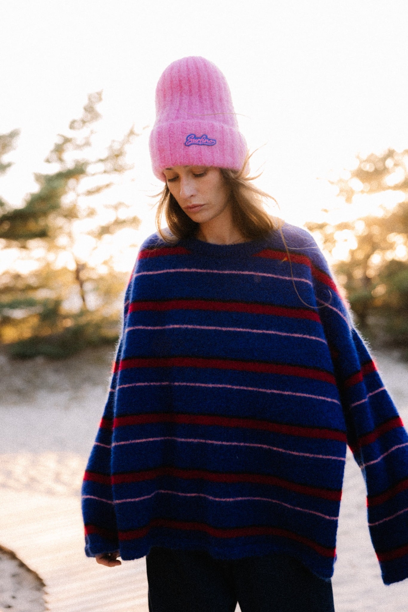 Surf Club Olivia Beanie - Pink Fuzz - Bonnets Surf Club Olivia Beanie - Pink Fuzz - Bonnets
