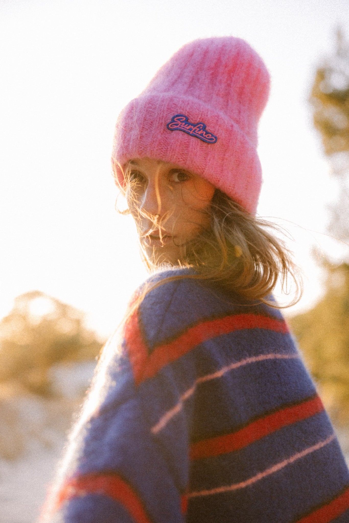 Surf Club Olivia Beanie - Pink Fuzz - Bonnets Surf Club Olivia Beanie - Pink Fuzz - Bonnets
