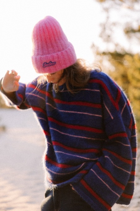 Surf Club Olivia Beanie - Pink Fuzz - Bonnets Surf Club Olivia Beanie - Pink Fuzz - Bonnets