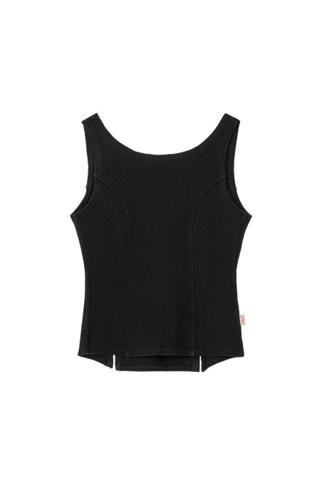 JD Wavy Top - Acid Black - Tops JD Wavy Top - Acid Black - Tops