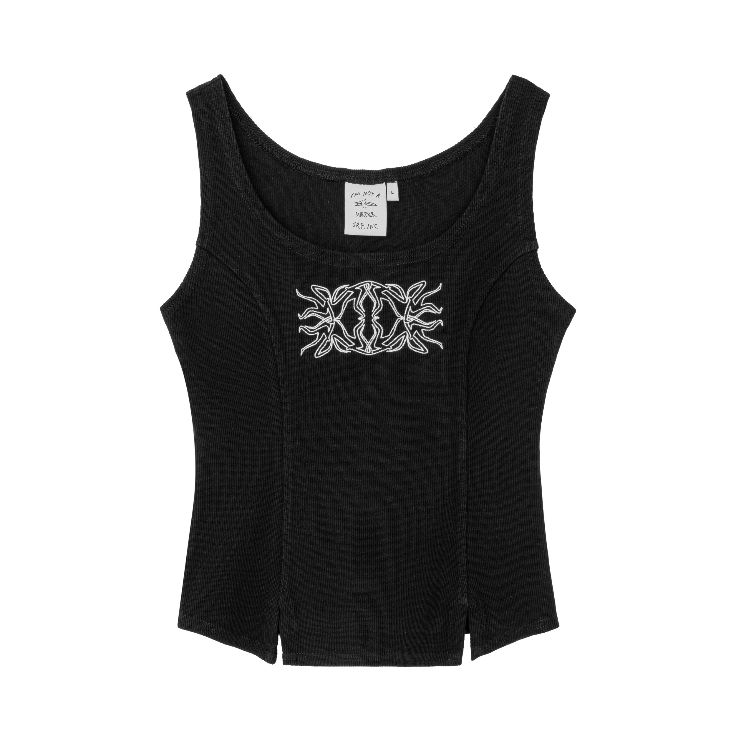 JD Wavy Top - Acid Black - Tops JD Wavy Top - Acid Black - Tops
