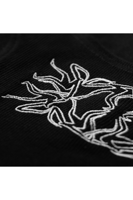 JD Wavy Top - Acid Black - Tops JD Wavy Top - Acid Black - Tops