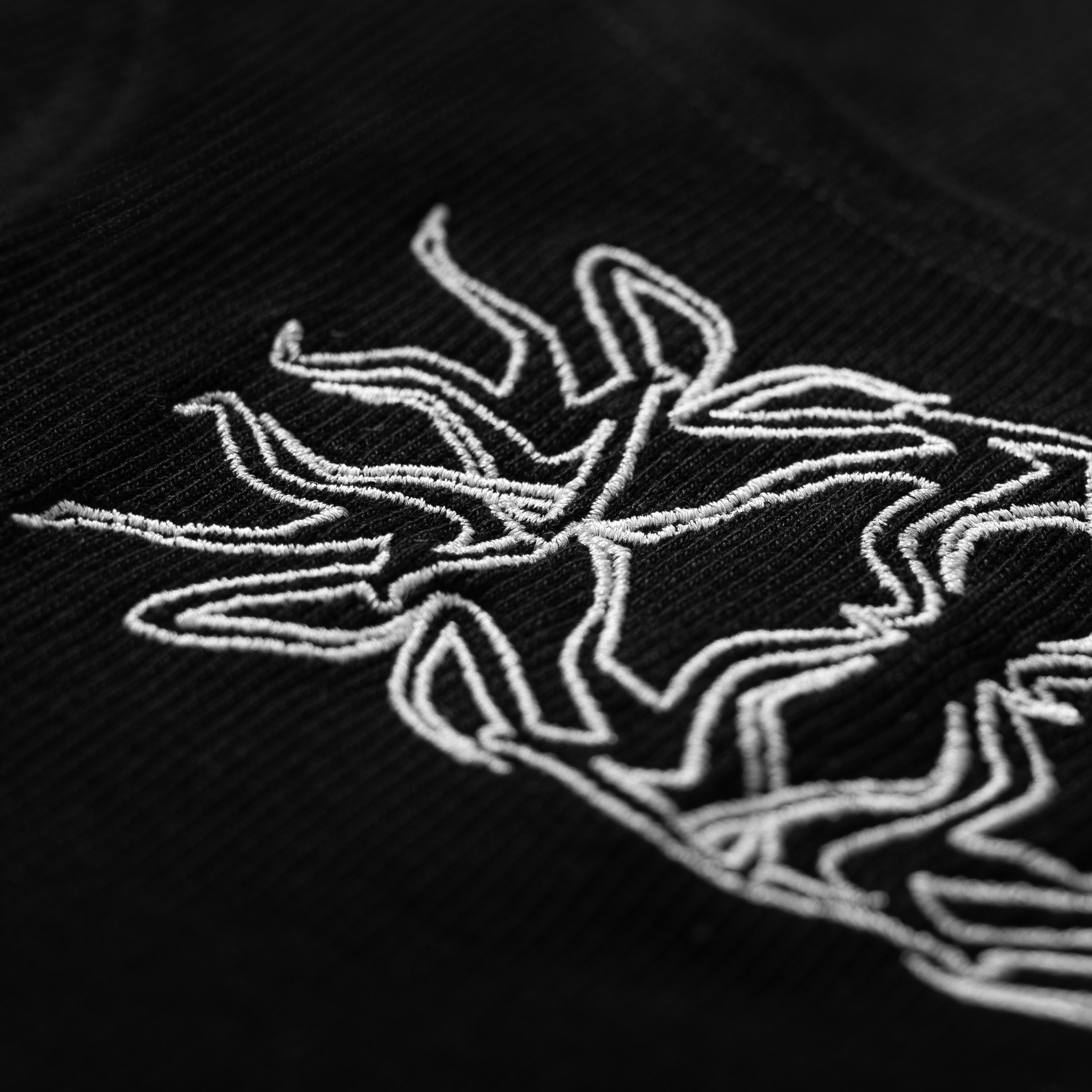 JD Wavy Top - Acid Black - Tops JD Wavy Top - Acid Black - Tops