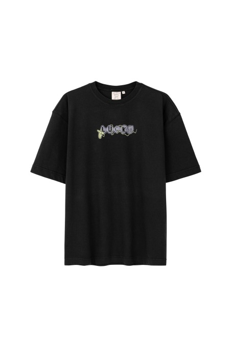 JD Good Luck Tee - Acid Black - Tee JD Good Luck Tee - Acid Black - Tee