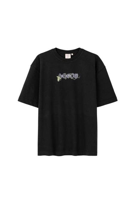 JD Good Luck Tee - Acid Black - T-Shirts JD Good Luck Tee - Acid Black - T-Shirts