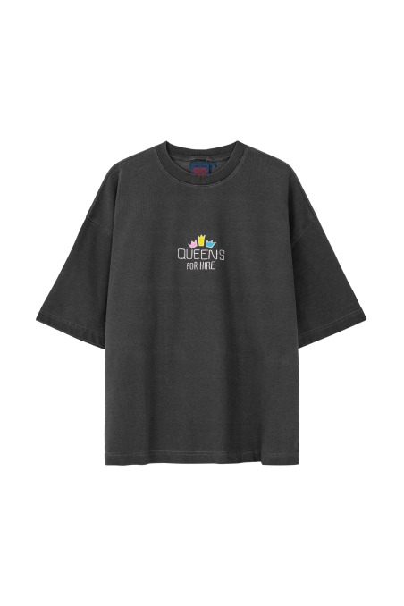 Queens For Hire Tee - Pacific Mist - T-shirts Queens For Hire Tee - Pacific Mist - T-shirts