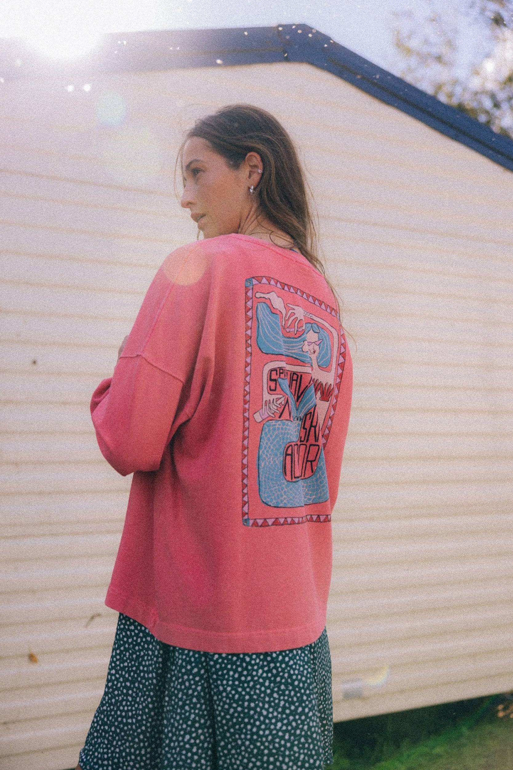 Spiritual Advisor Ls - Deep Pink - Longsleeve Spiritual Advisor Ls - Deep Pink - Longsleeve