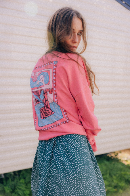 Spiritual Advisor Ls - Deep Pink - Longsleeve Spiritual Advisor Ls - Deep Pink - Longsleeve