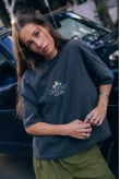 Queens For Hire Tee - Pacific Mist - T-shirts Queens For Hire Tee - Pacific Mist - T-shirts