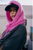 Wool Fluffy Balaclava - Flamingo - Balaclava Wool Fluffy Balaclava - Flamingo - Balaclava