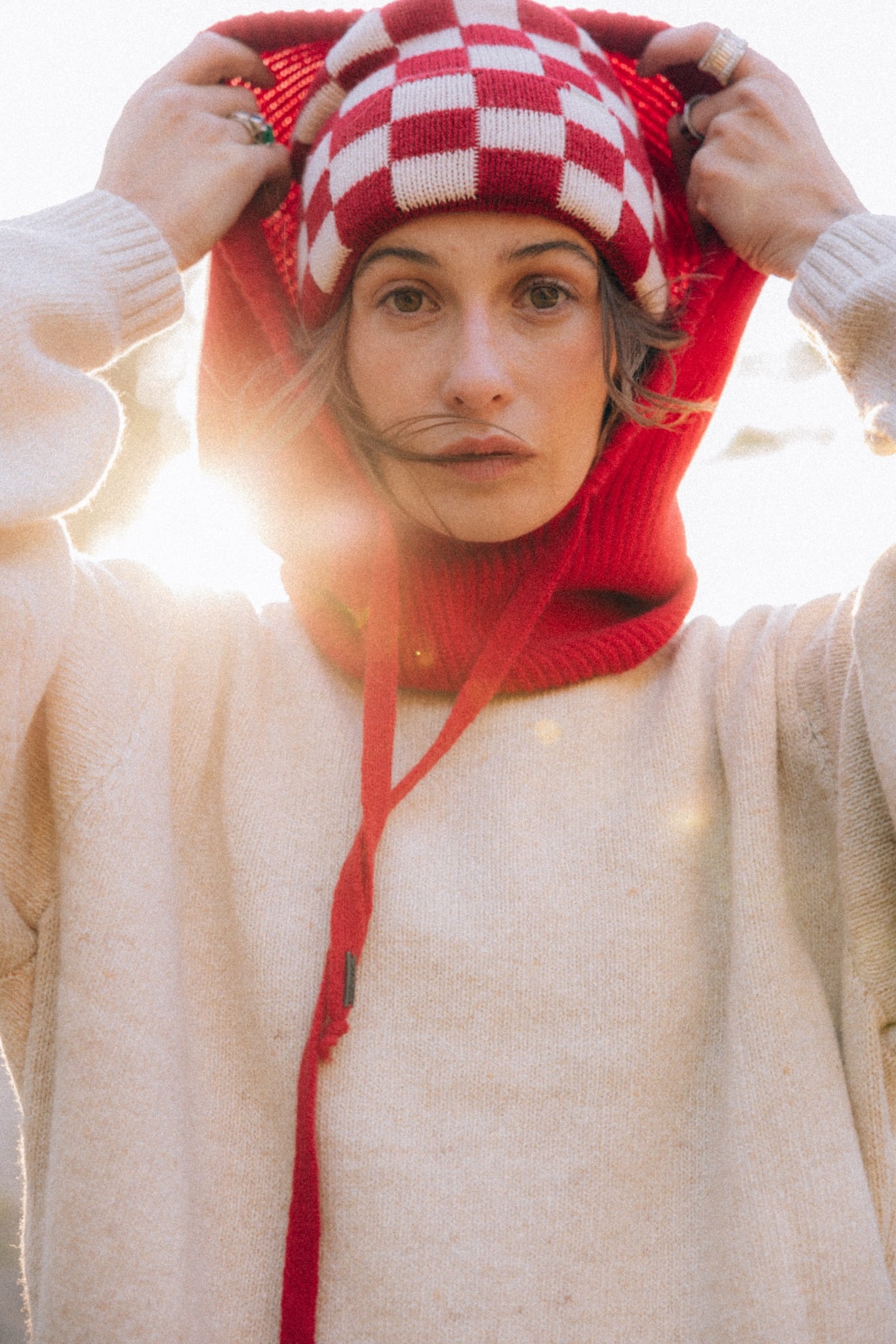 Merino Wool Balaclava - Formula Red - Balaclava