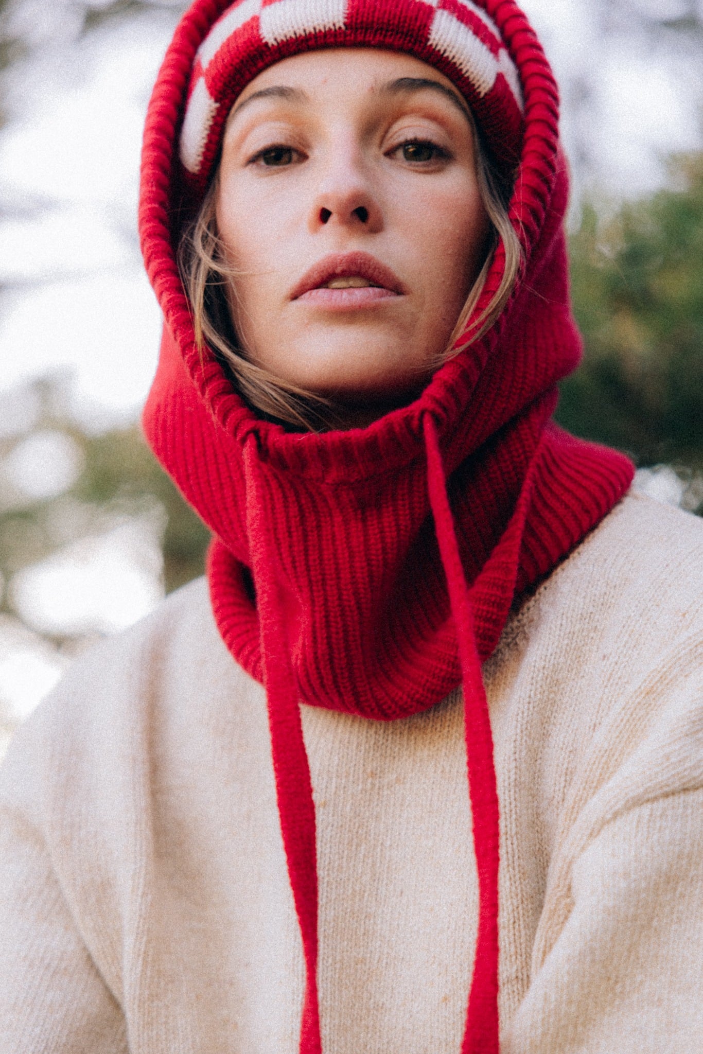 Merino Wool Balaclava - Formula Red - Balaclava