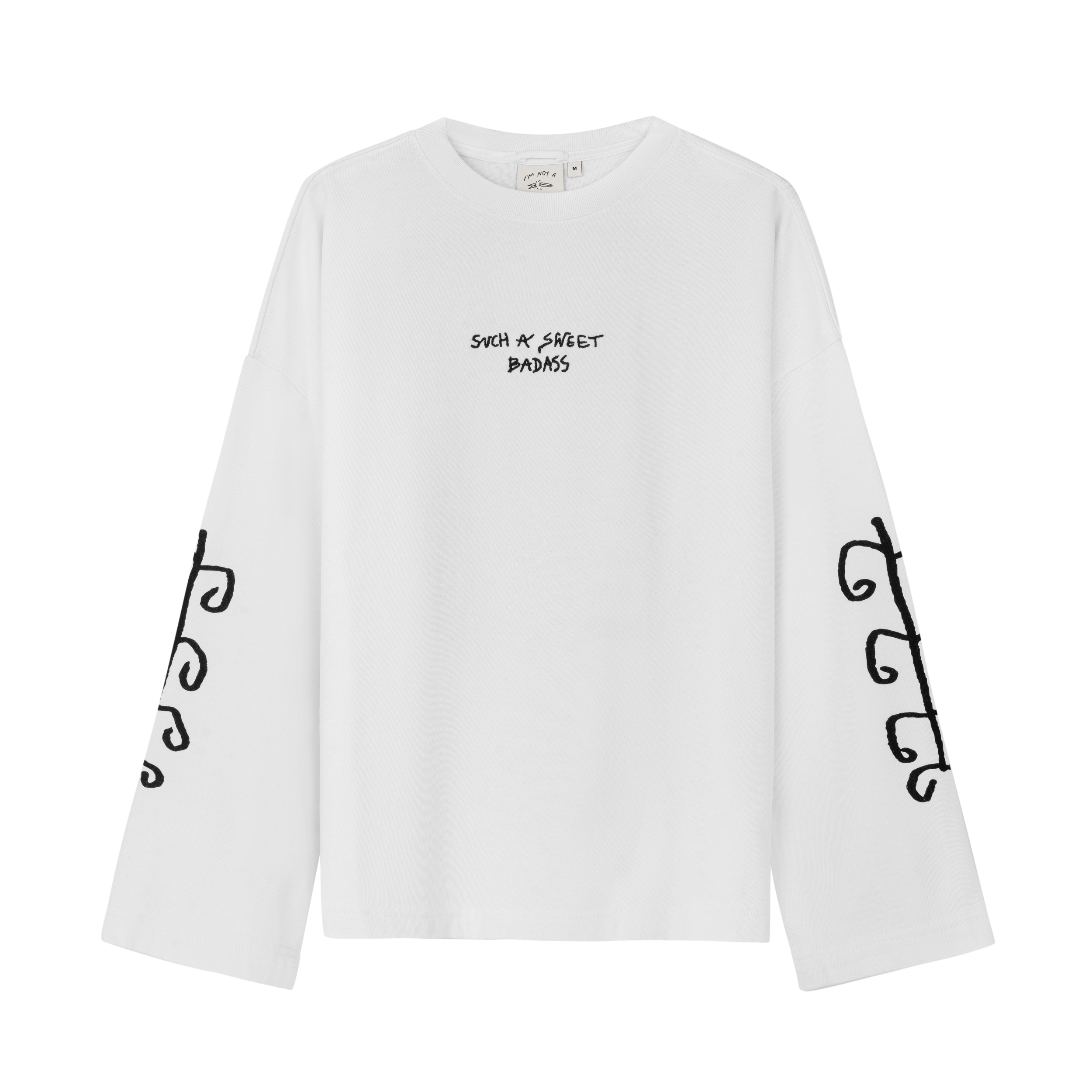 JD Sweet Badass Ls - Paper White - Manga larga JD Sweet Badass Ls - Paper White - Manga larga