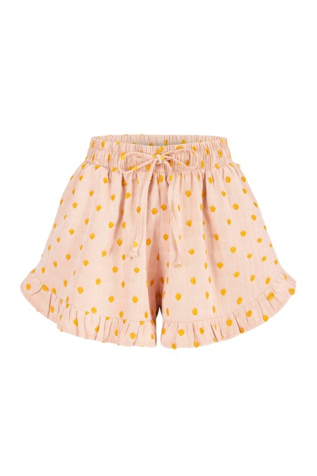 Eye Catcher Frilled Shorts - Lemon OG - Pantalones cortos Eye Catcher Frilled Shorts - Lemon OG - Pantalones cortos