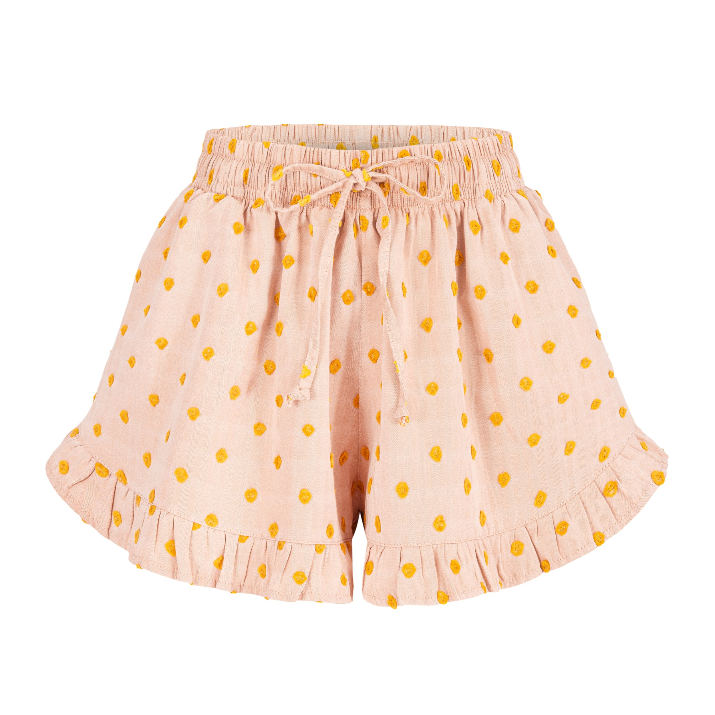 Eye Catcher Frilled Shorts - Lemon OG - Pantalones cortos Eye Catcher Frilled Shorts - Lemon OG - Pantalones cortos