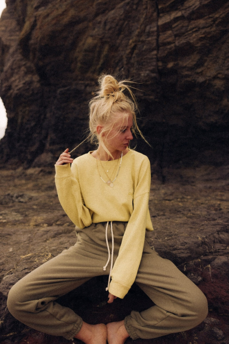 Waffle Longsleeve - Yellow Snow Waffle Longsleeve - Yellow Snow